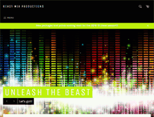 Tablet Screenshot of beastmix.com